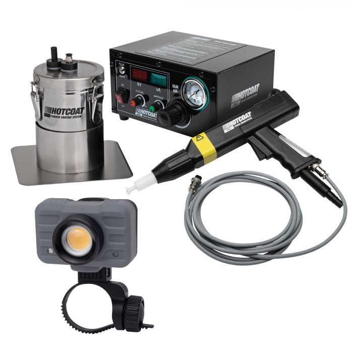 HotCoat® 40kV Powder Coating System with Spectra-Vision Light