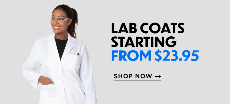 Lab Coats Starting From $23.95 | Shop Now