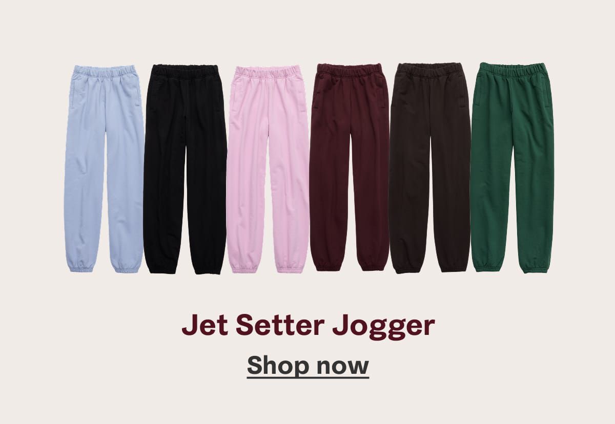 Jet Setter Jogger | Shop now 