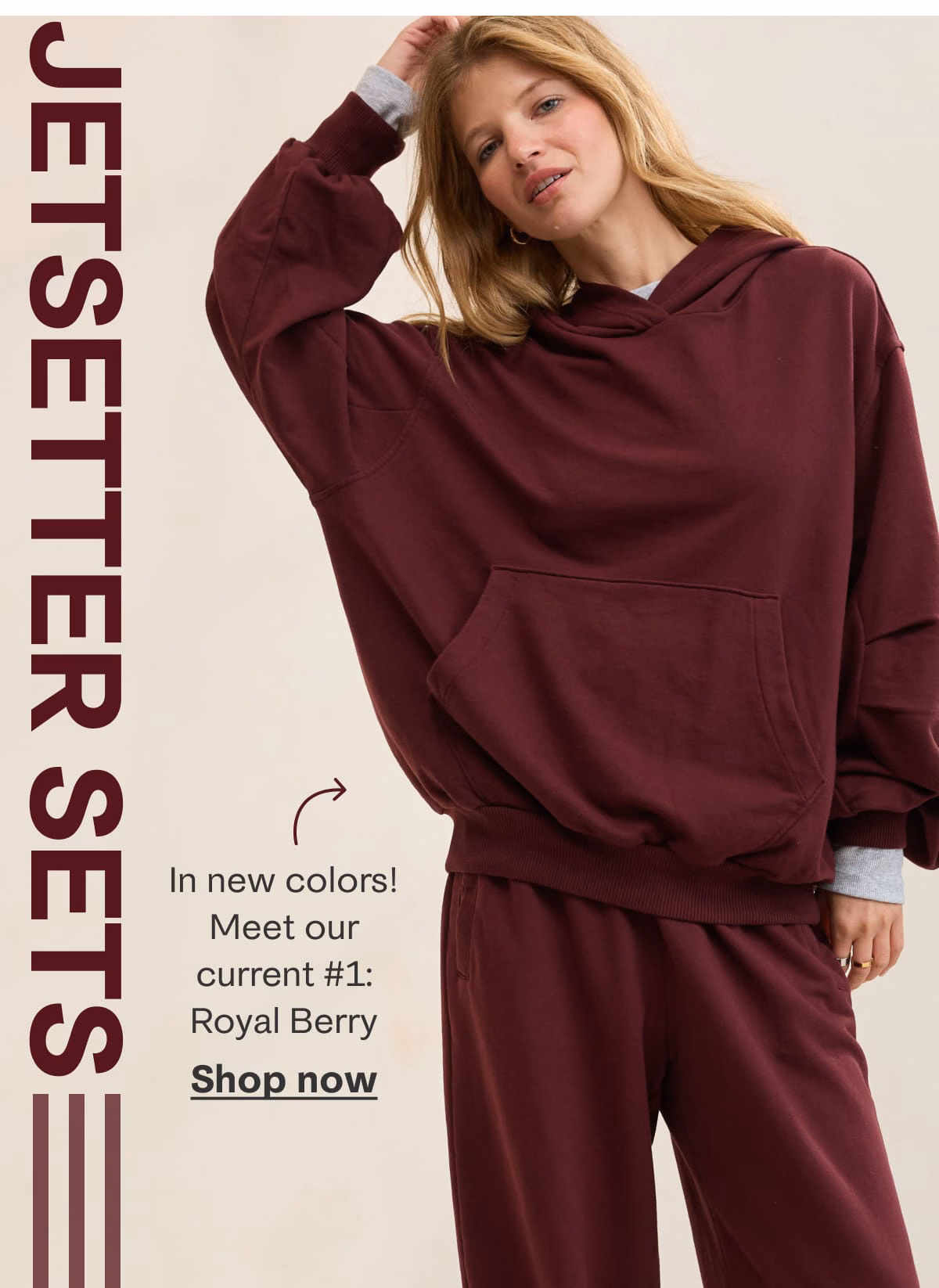 Jetsetter Sets | In new colors! Meet our current #1: Royal Berry | Shop now 