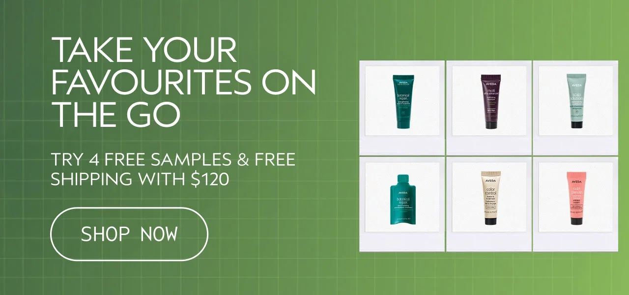 TAKE YOUR FAVOURITES ON THE GO | TRY 4 FREE SAMPLES & FREE SHIPPING WITH $120 | SHOP NOW