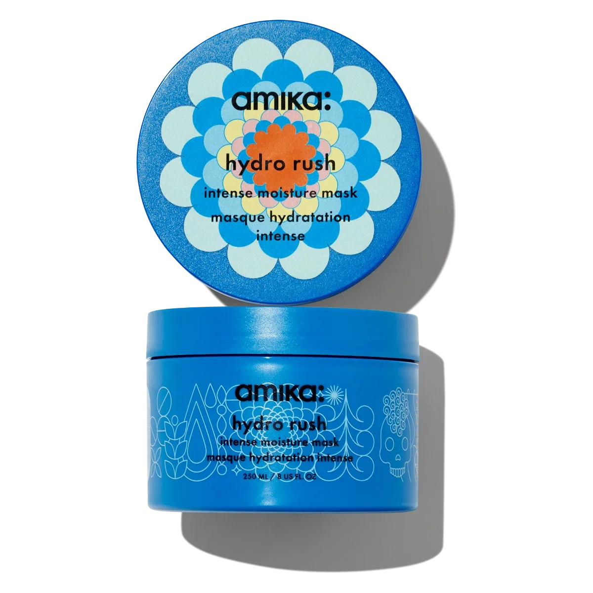 Image of amika hydro rush intense moisture hair mask