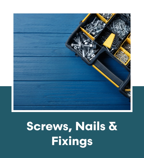 Screws, nails & fixings 