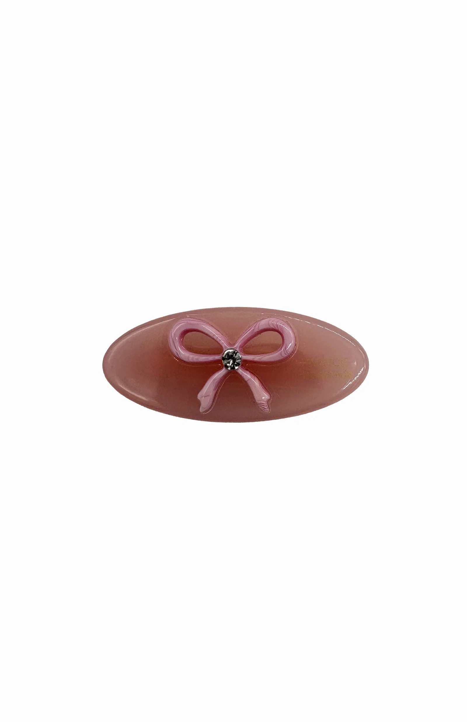 Image of Bow Clamp Clip - Pink
