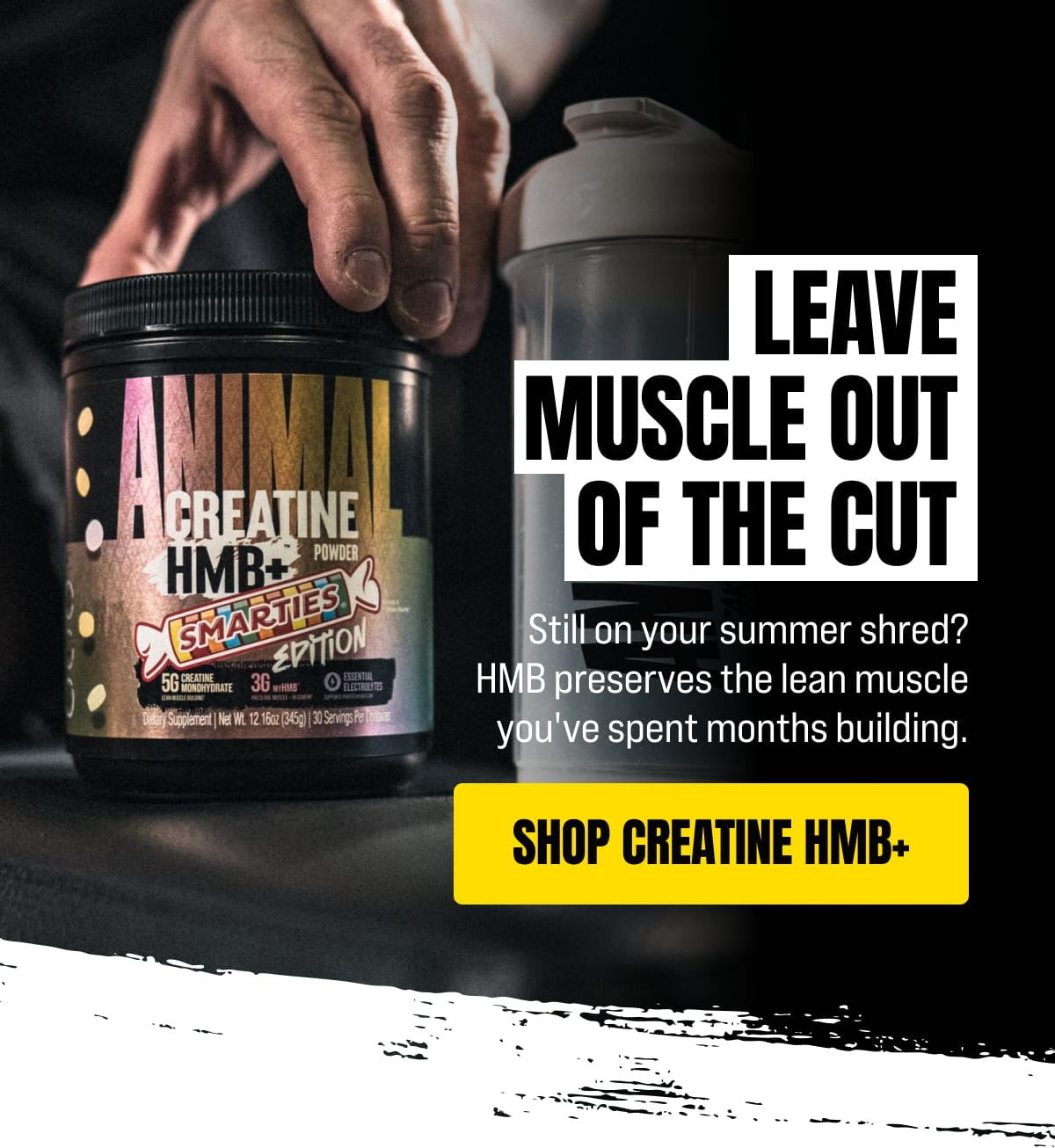 Leave Muscle Out Of The Cut [Click here to Shop Creatine HMB+]