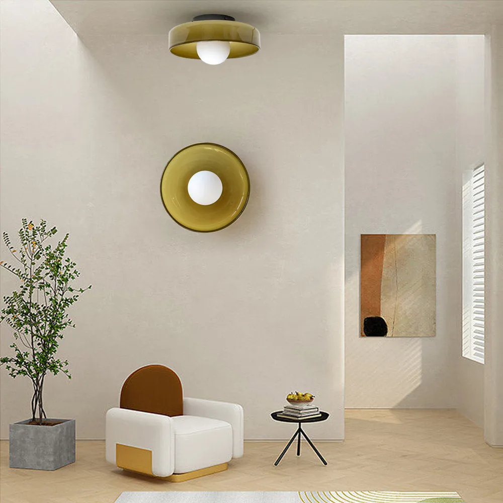 Glass Modern Chandelier Small Pendant Lamp