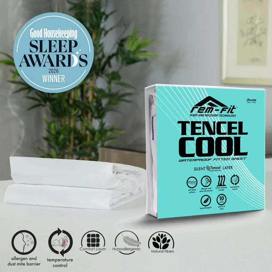 REM-Fit Tencel Cool Mattress Protector - Good Housekeeping Winner 2026