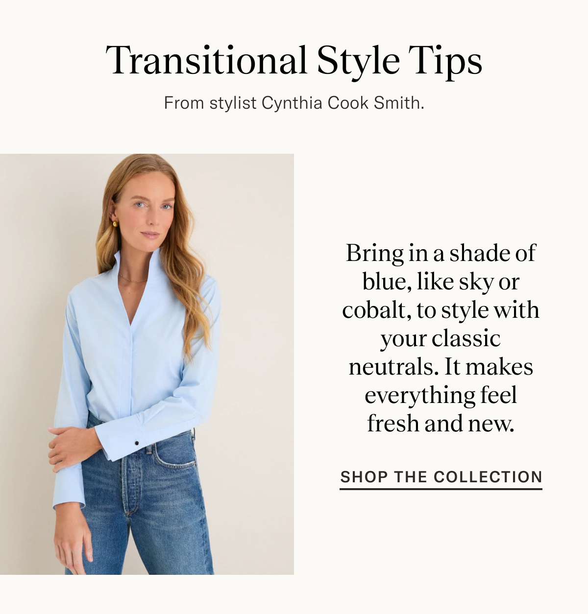 Transitional Style Tips