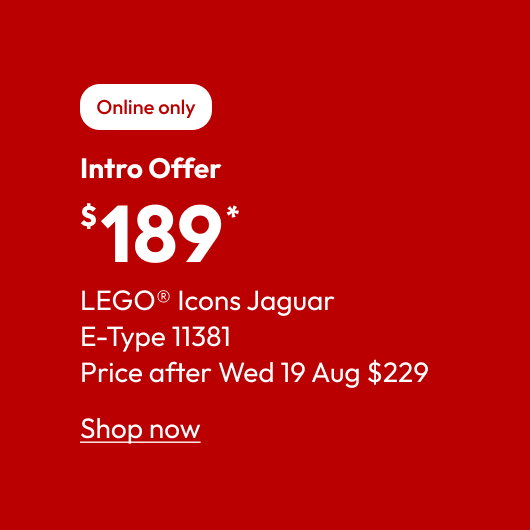 LEGO® Icons Jaguar E-Type 11381