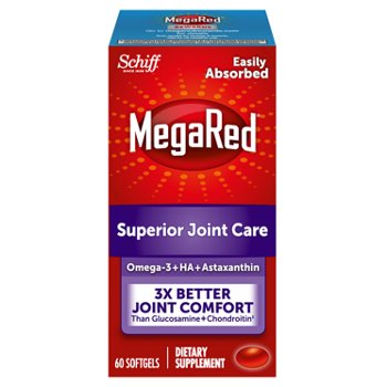 Schiff MegaRed Superior Joint Care, 60 Softgels