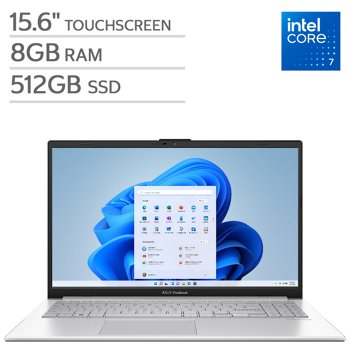 ASUS Vivobook 15.6-inch Touchscreen Laptop - Intel Core 7 8GB Memory,  512GB SSD