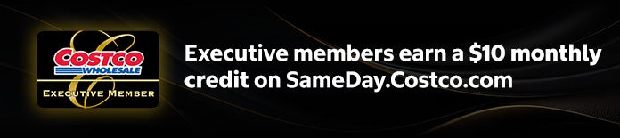 $10 Monthly credit on SameDay.Costco.com for Executive Members
