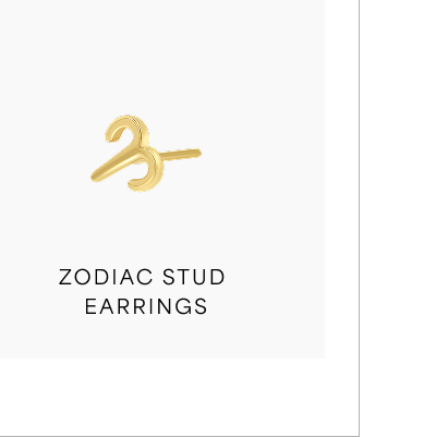 Zodiac Stud Earrings