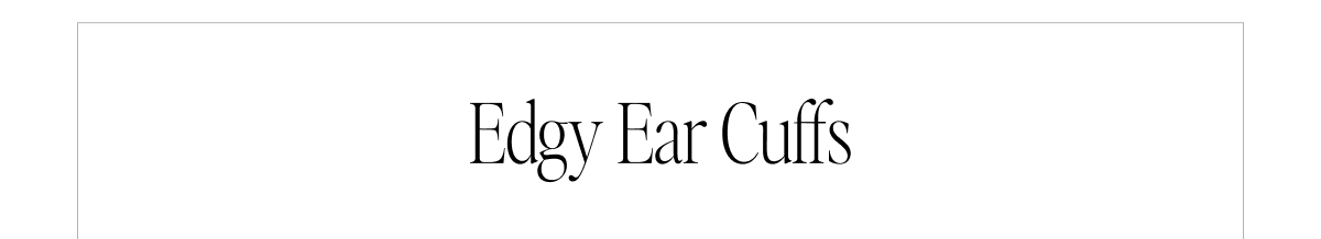 Ear Cuffs