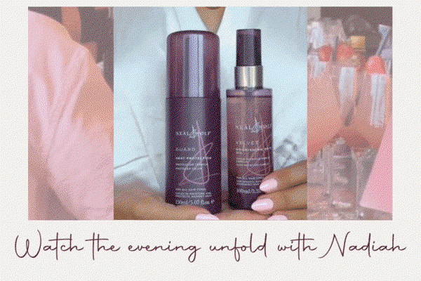 Watch the evening unfold with Nadiah