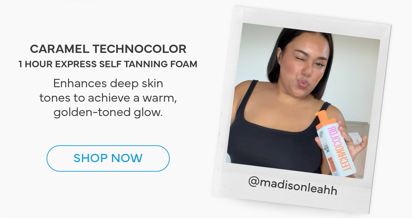 Shop CaramelTechnocolor 1 Hour Express Self Tanning Foam