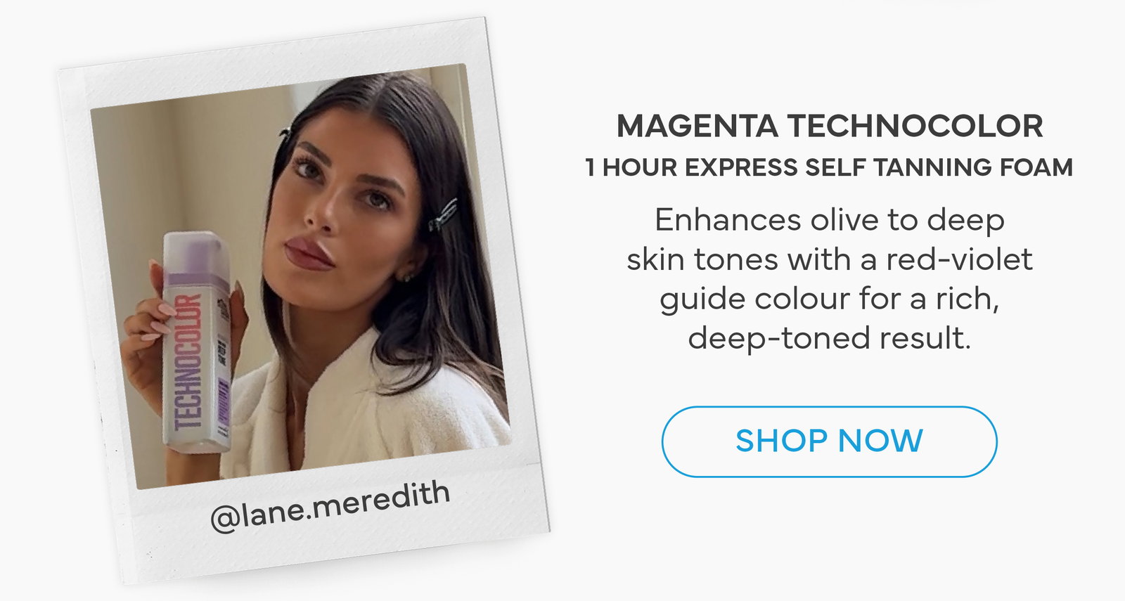 Shop Magenta Technocolor 1 Hour Express Self Tanning Foam