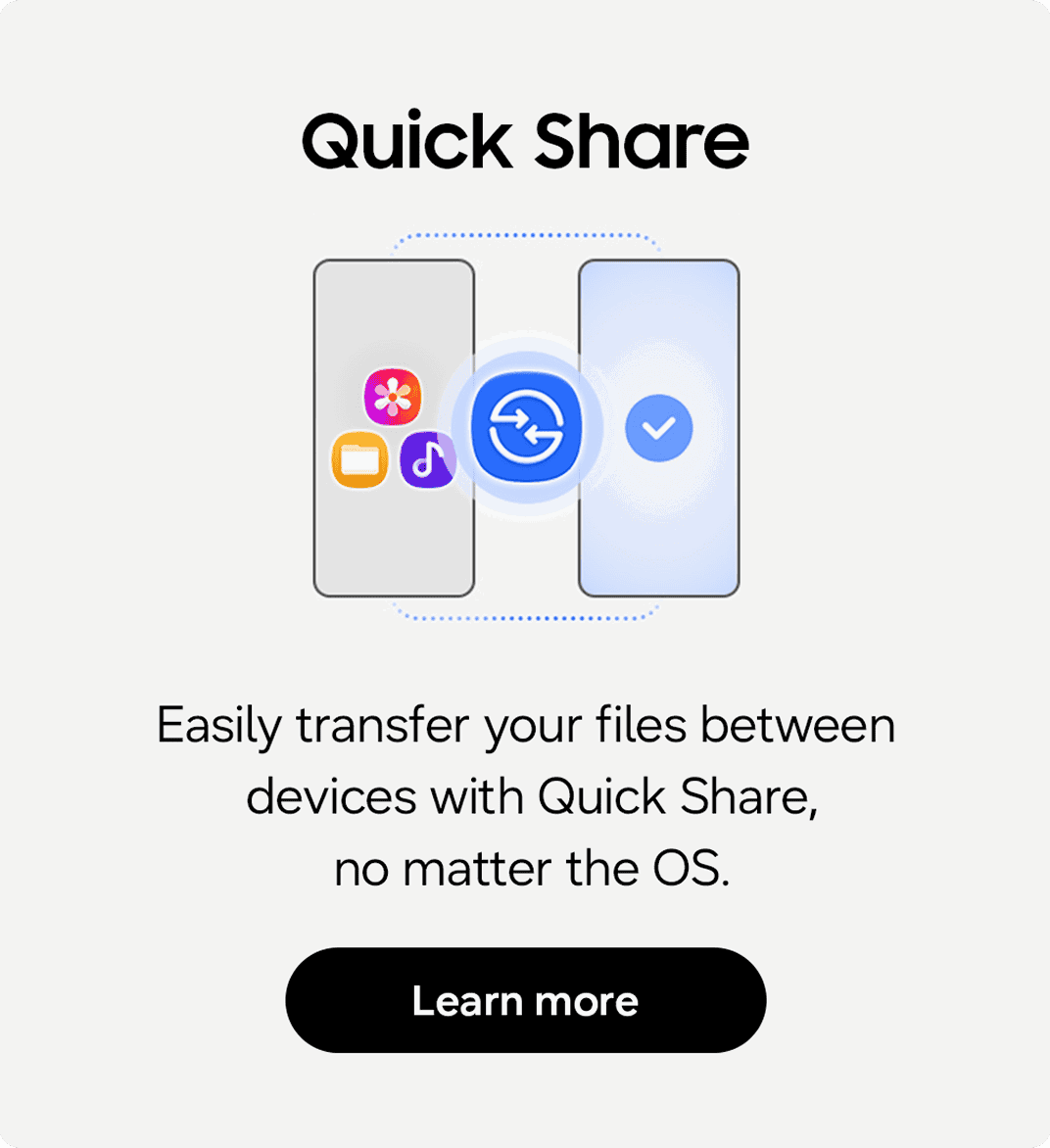 Share files easily