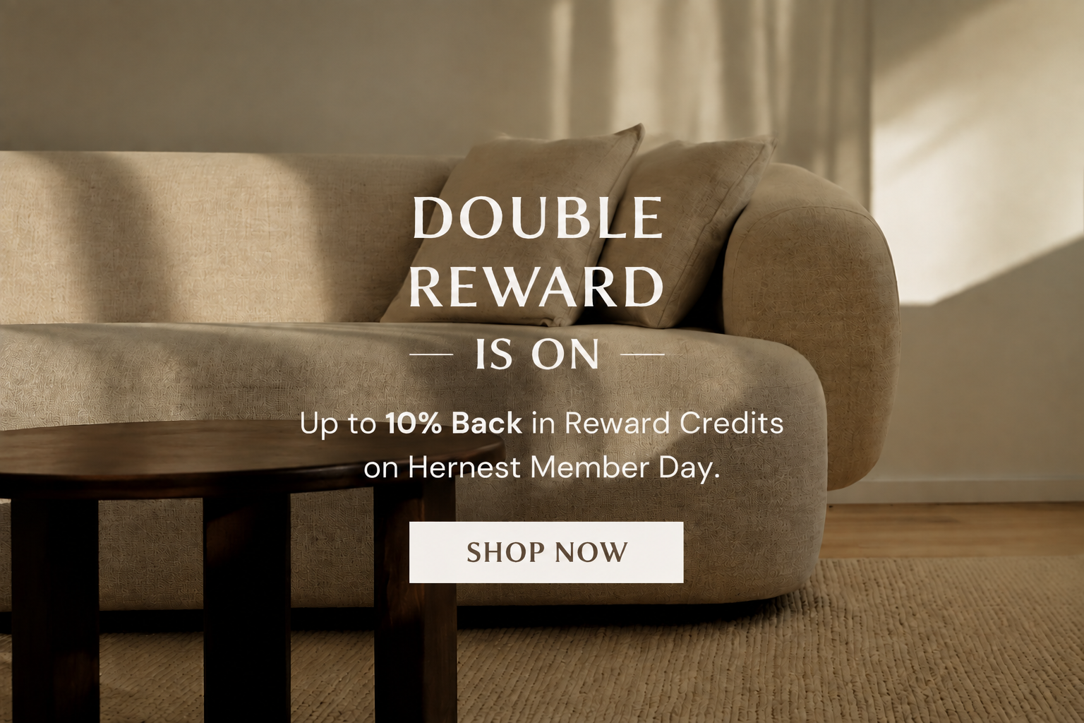 DOUBLE REWARD IS ON