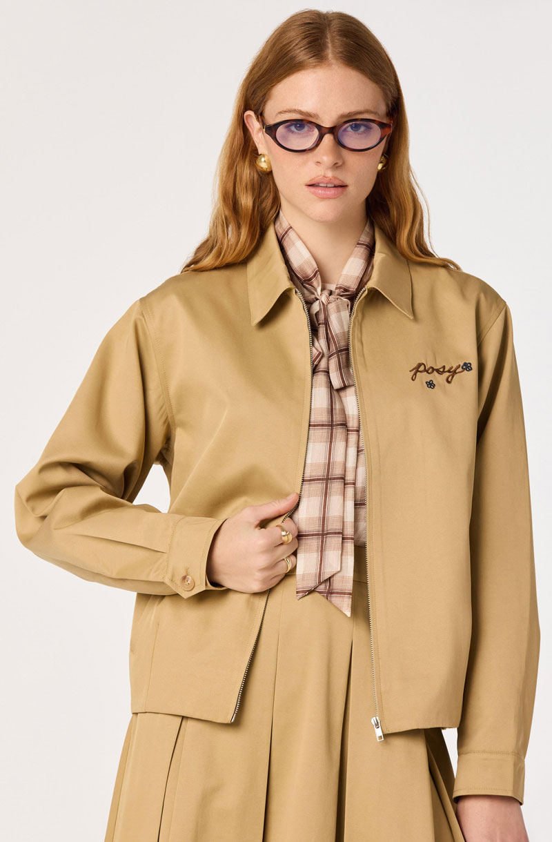 Alice Embroidered Chore Jacket