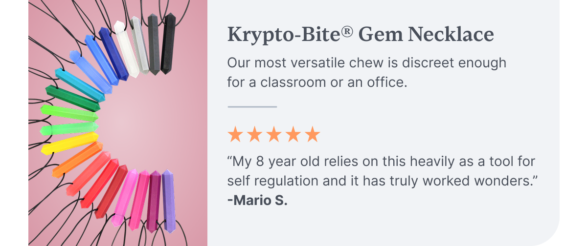 Krypto-Bite® Gem Necklace ⭐⭐⭐⭐⭐