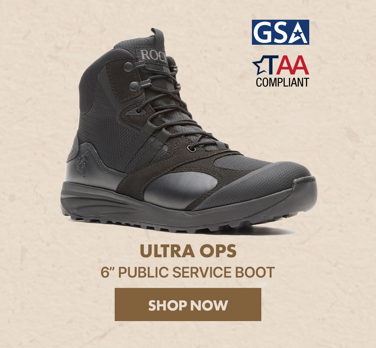Rocky Ultra Ops 6” Public Service Boot