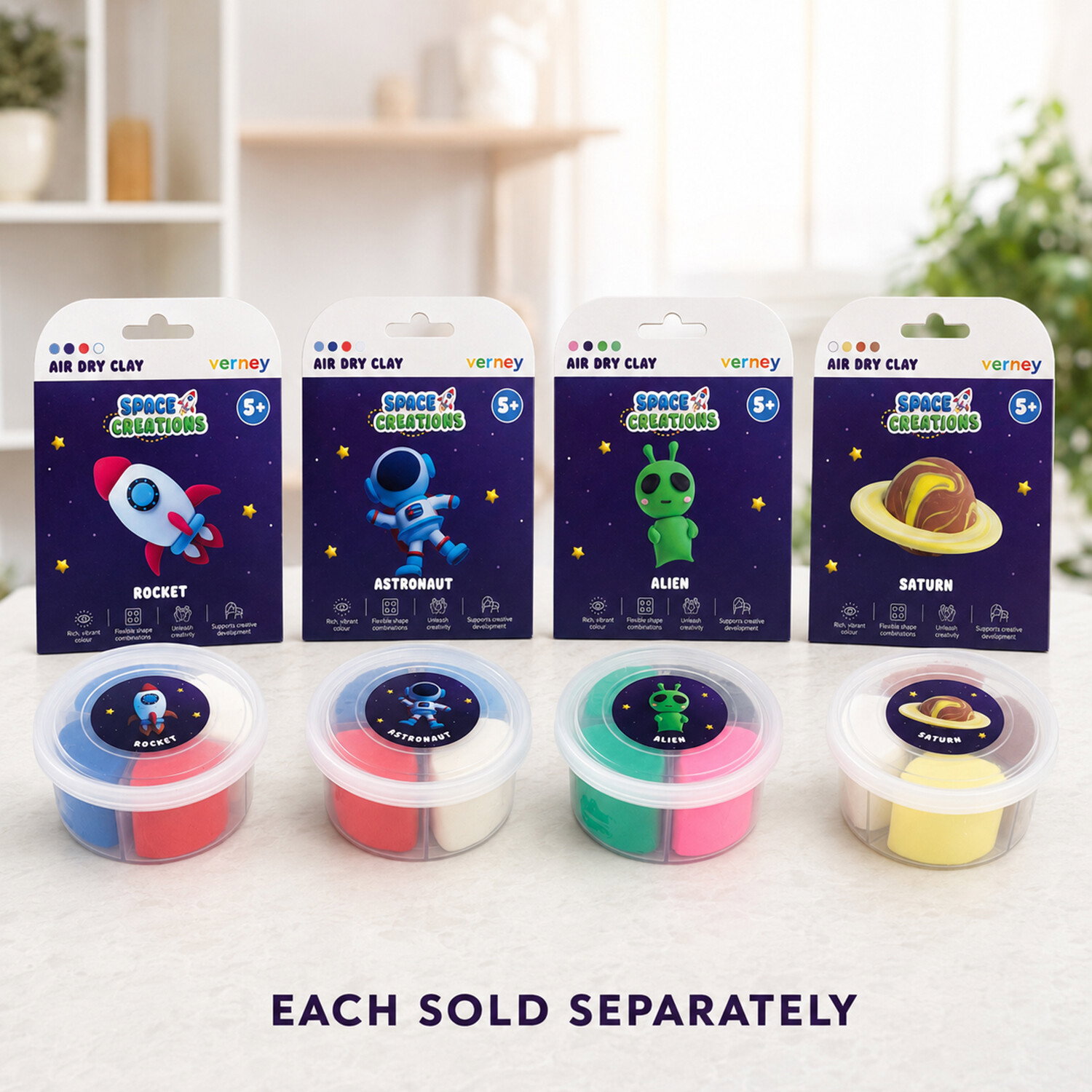 Image of Air Dry Clay Space Creations