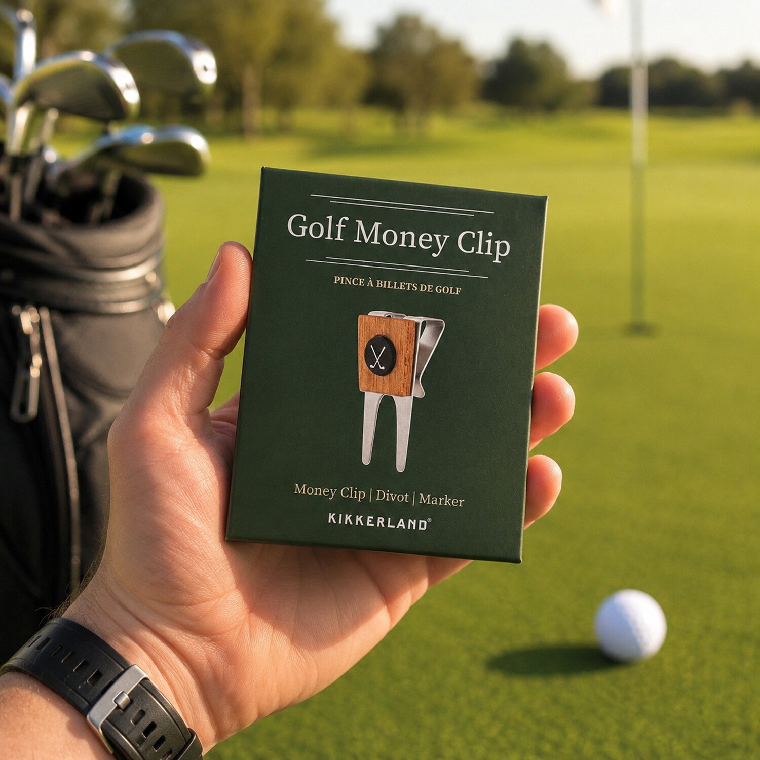 Image of Golf Money Clip