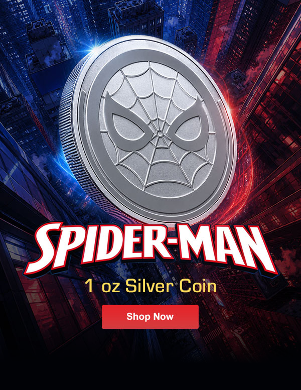 1oz Silver Spider-Man Coin