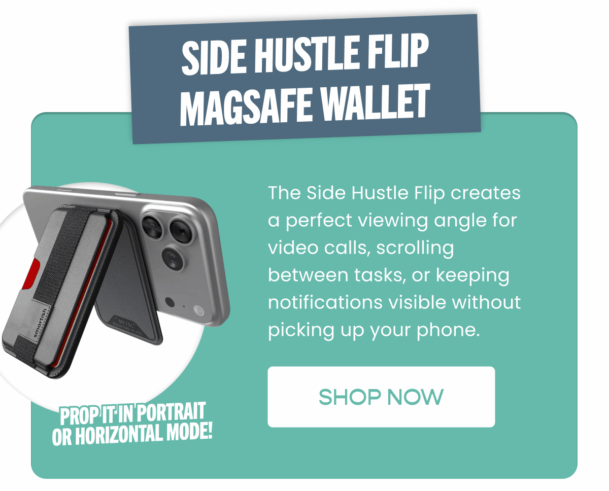 Side Hustle Flip MagSafe Wallet