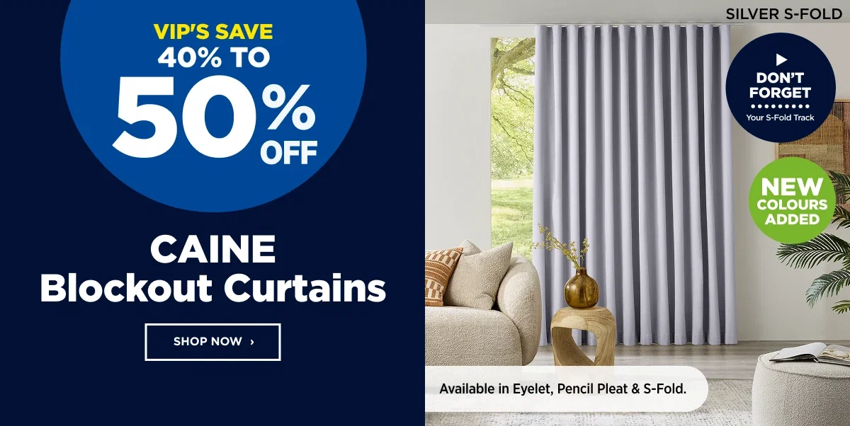 Caine Blockout Curtains