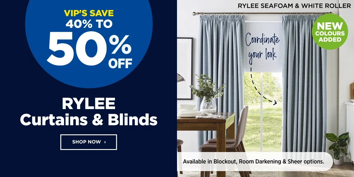Rylee Curtains & Blinds