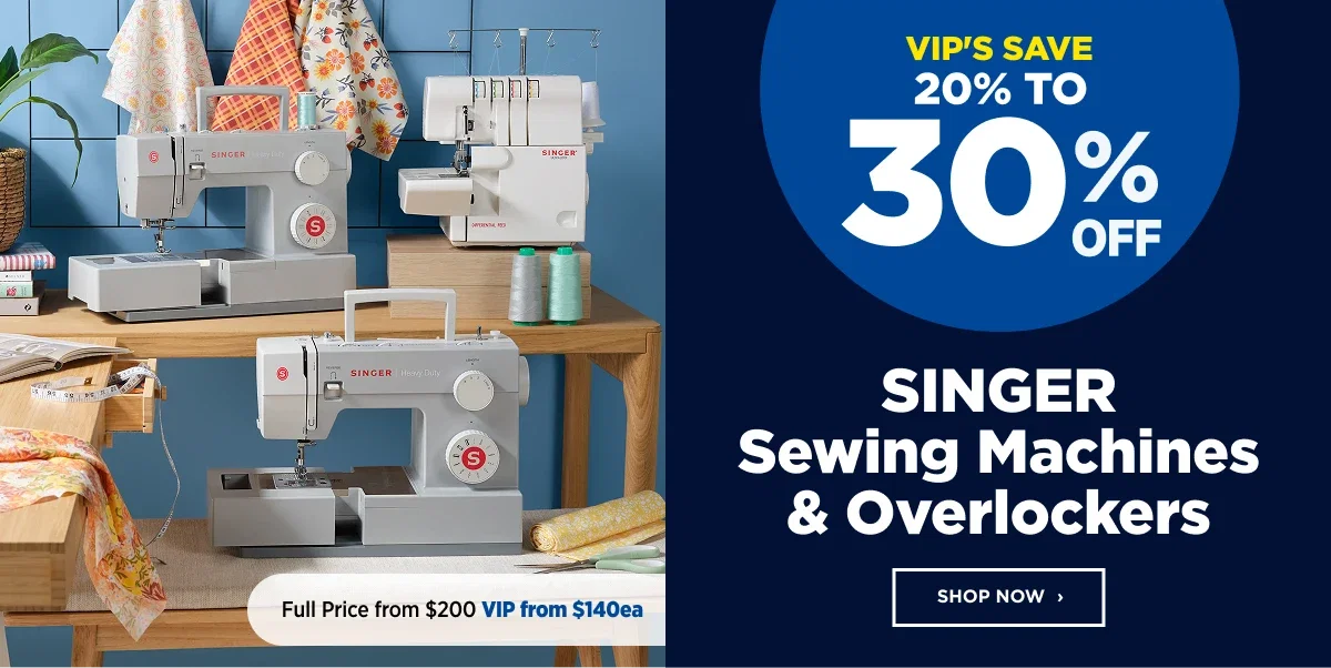Singer Sewing Machine & Overlocker