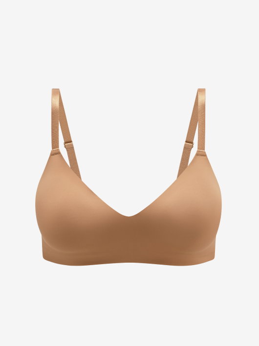 24/7® Classic Wireless Bra Mocha