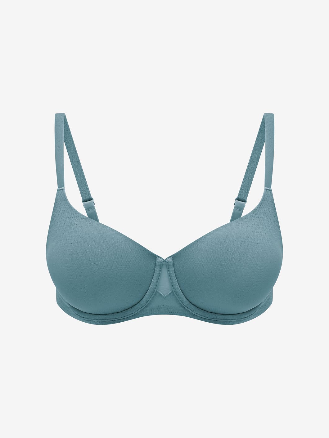 TempSync™ T-Shirt Bra. Bluestone