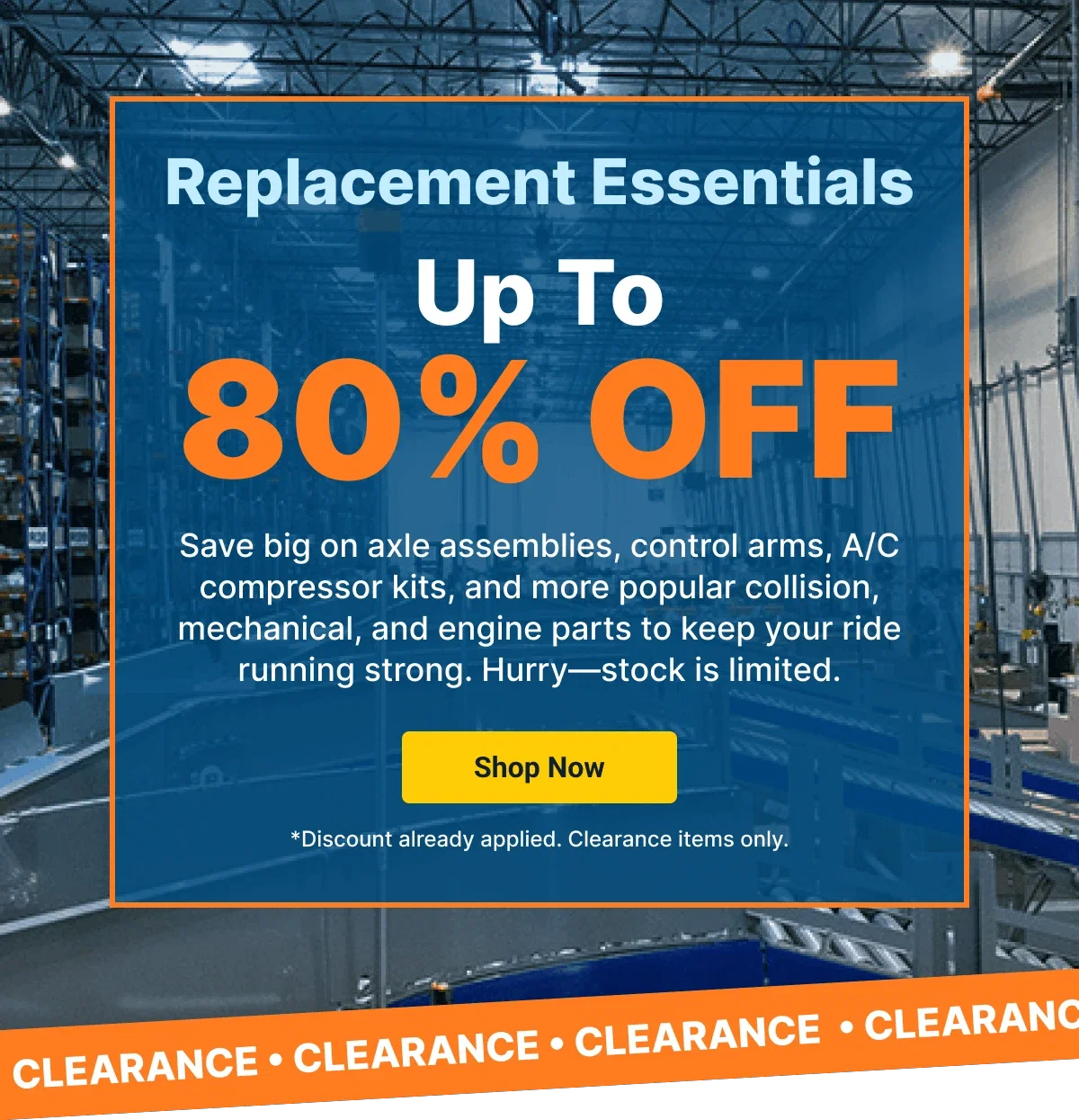 Replacement Essentials Up To 80% OFF | Shop Now