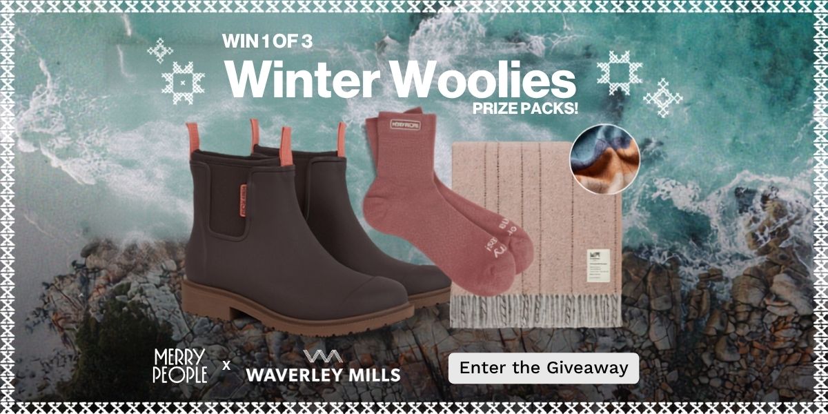 Win 1 of 3 Winter Woolies Prize Packs! Enter the Giveaway >