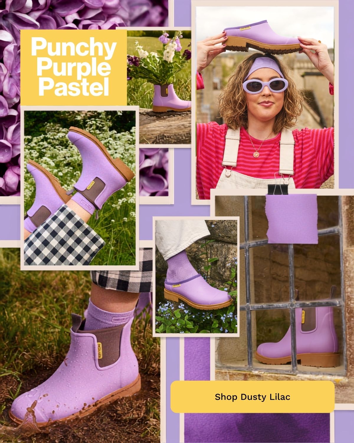 Punchy Purple Pastel - Shop Dusty Lilac >