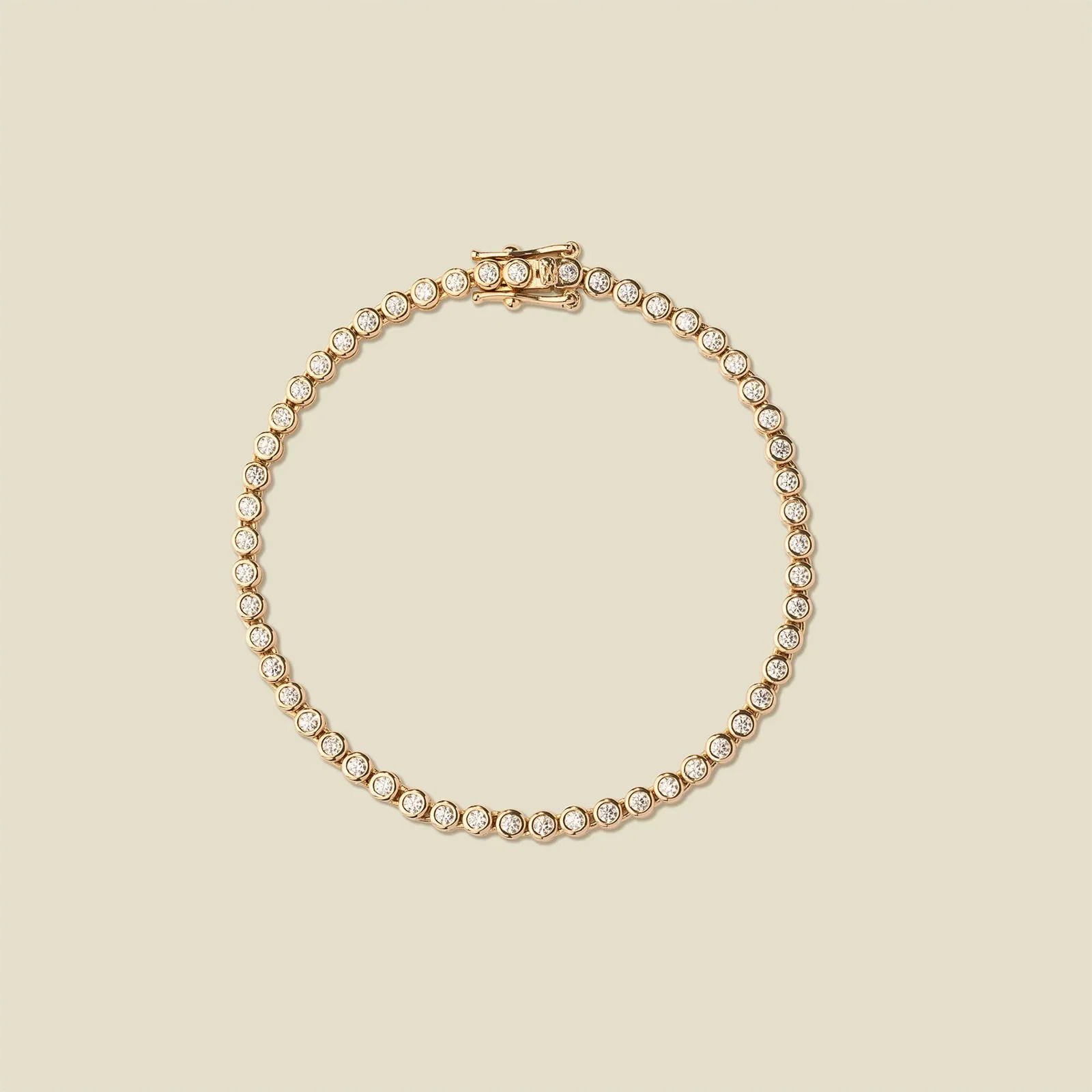 Image of CZ Poppy Tennis Bracelet
