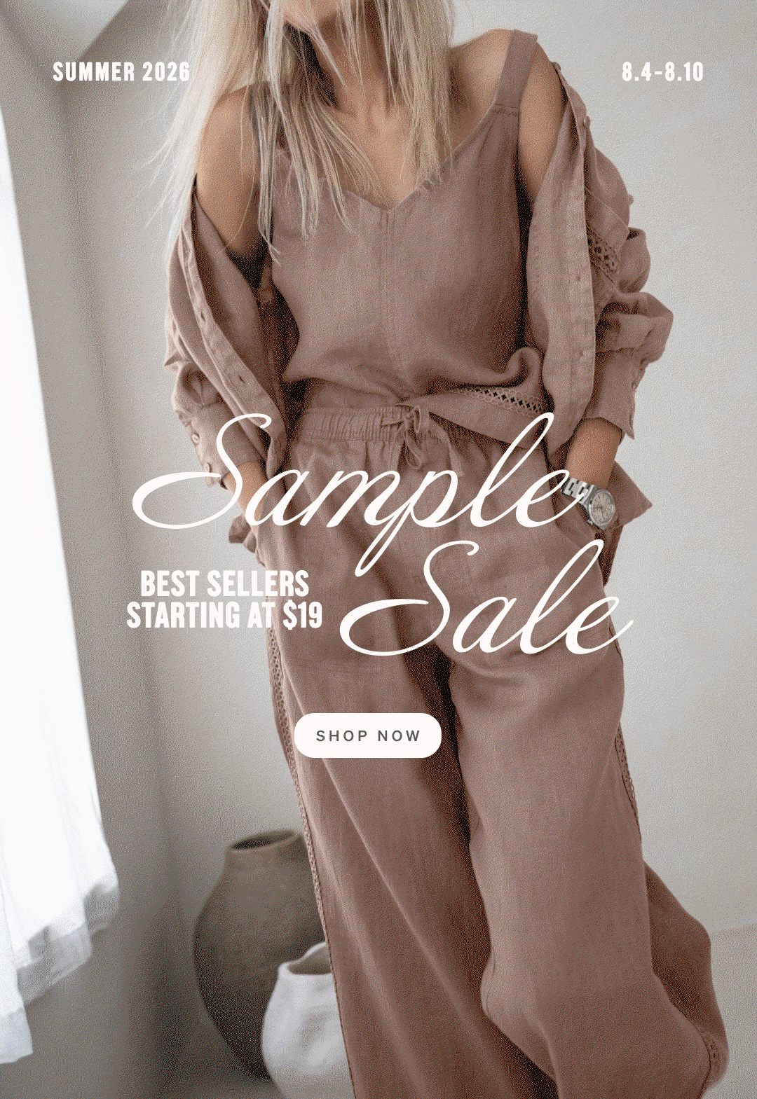 Shop Sample Sale