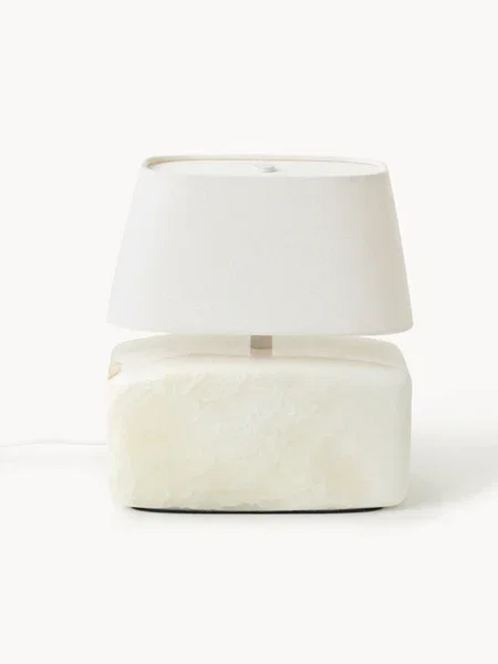 Lampada da tavolo piccola con base in giada Maleo