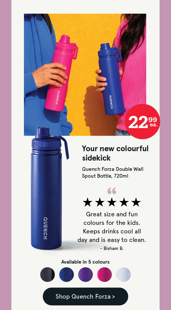 Quench Forza Water Bottles