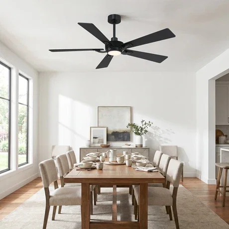 56 Inch Forge Industrial LED Ceiling Fan