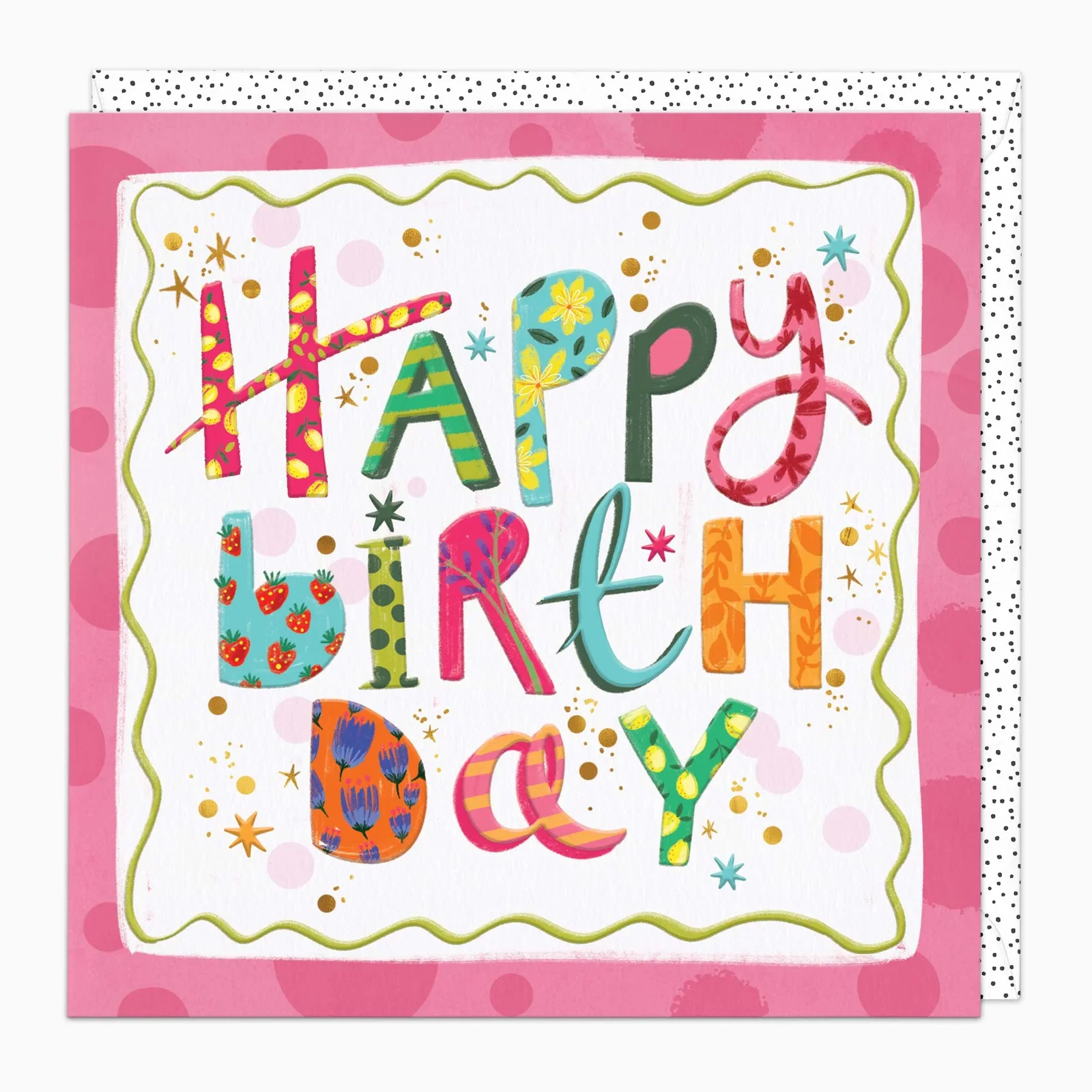 Image of H458 - Big Bold Birthday Card