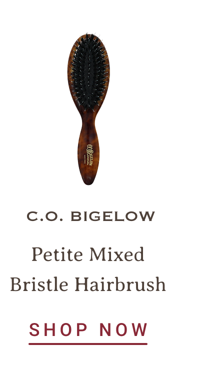 C.O. Bigelow Petite Mixed Bristle Hairbrush | SHOP NOW