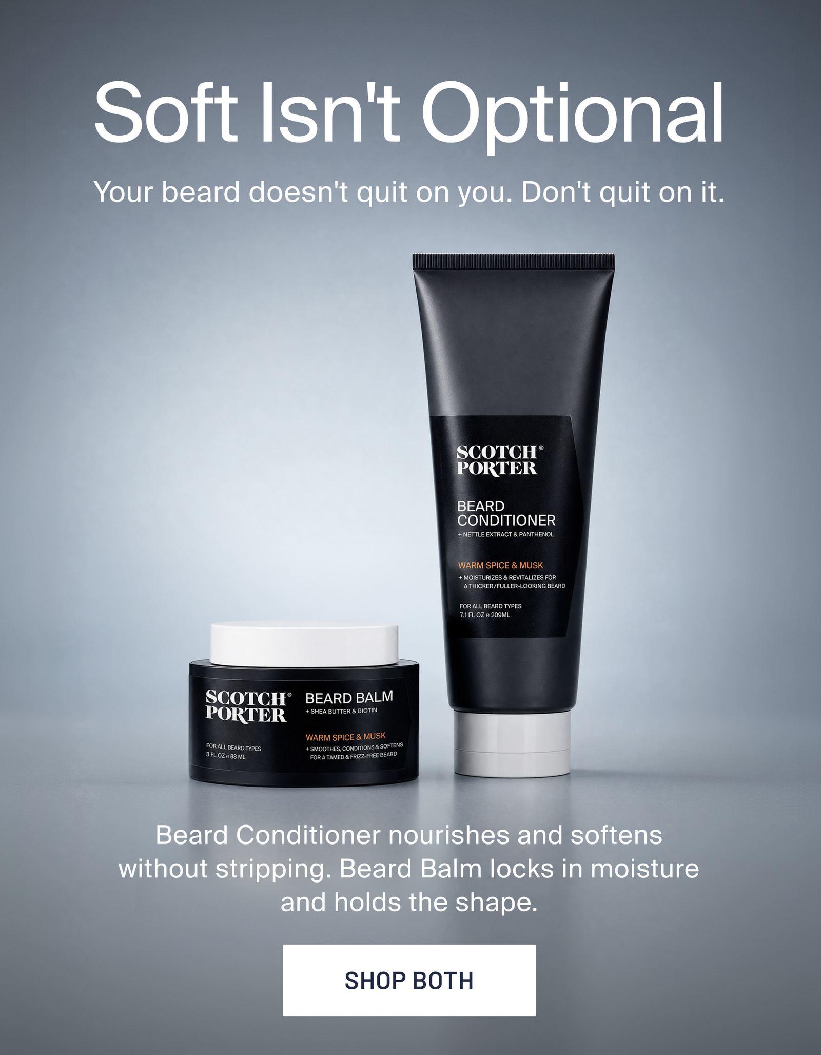 Soft Isn't Optional SHOP BOTH