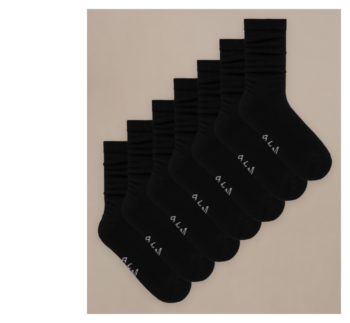 Amazing Every Day Of The Week Bamboo Socks