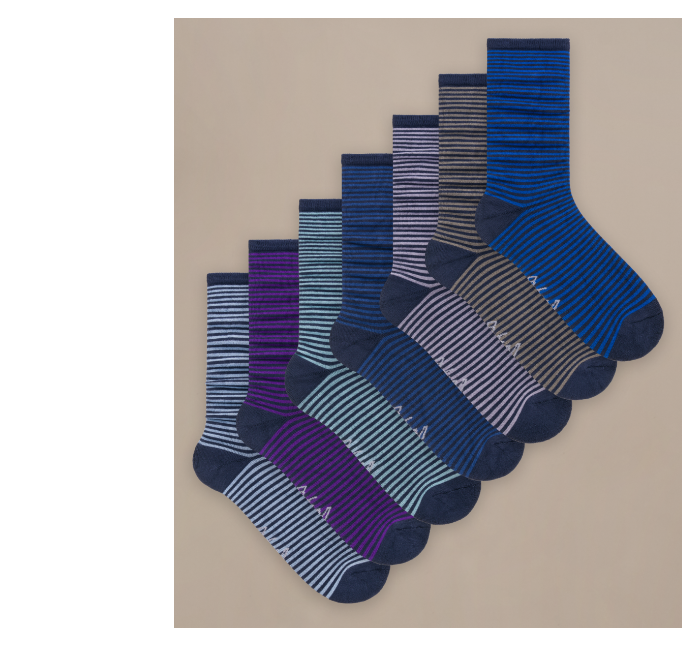 Mens Every Day Of The Week Socks – 7 Pack