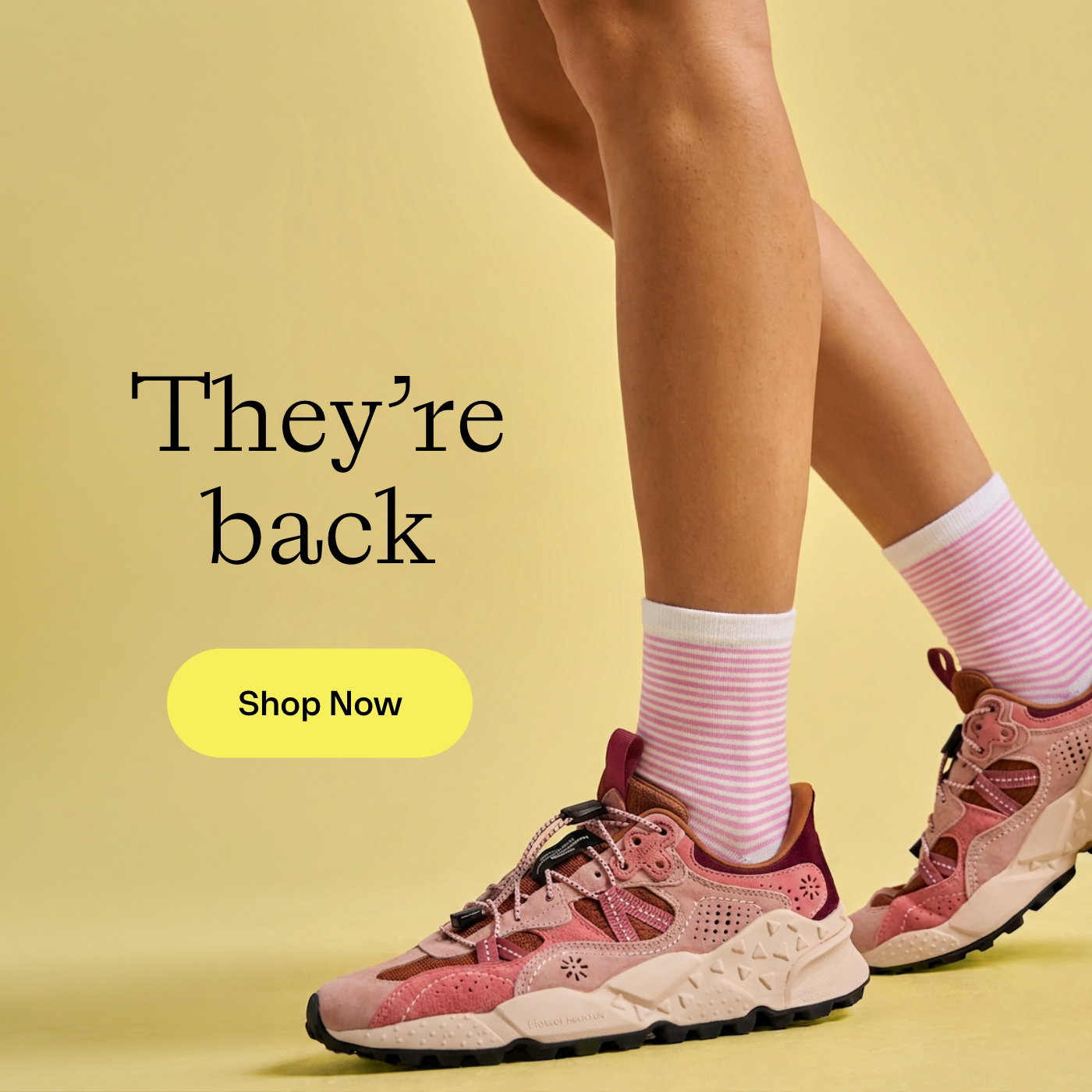 They're back in stock. Shop our bestselling socks now.