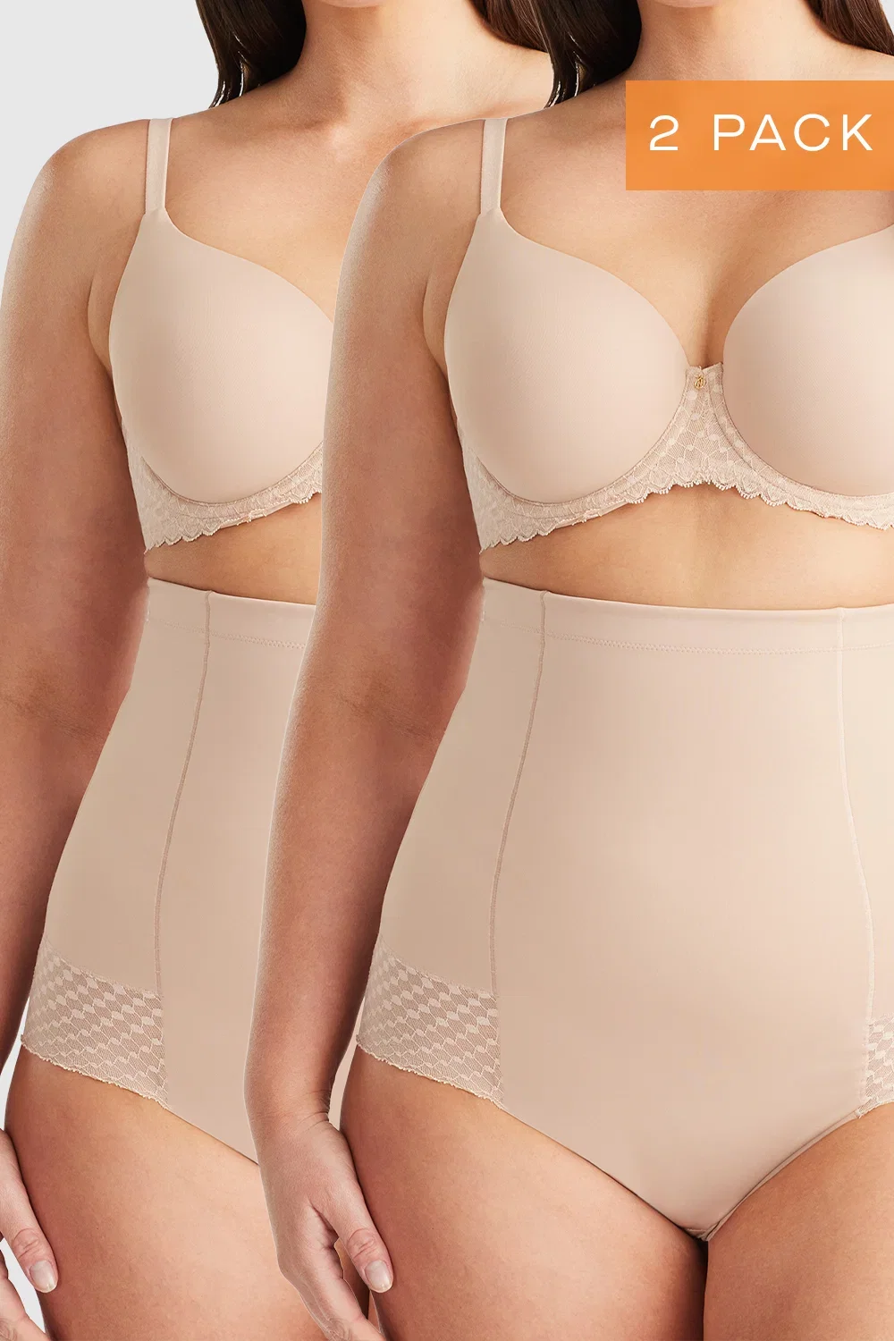 Image of 2 Pack Revive Lace High Waisted Brief